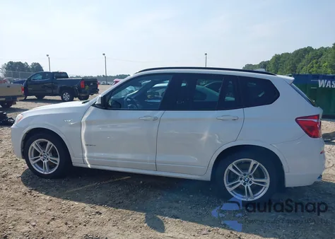 2014 BMW X3 xDrive28I z USA, uszkodzony, nr VIN 5UXWX9C59E0D32464